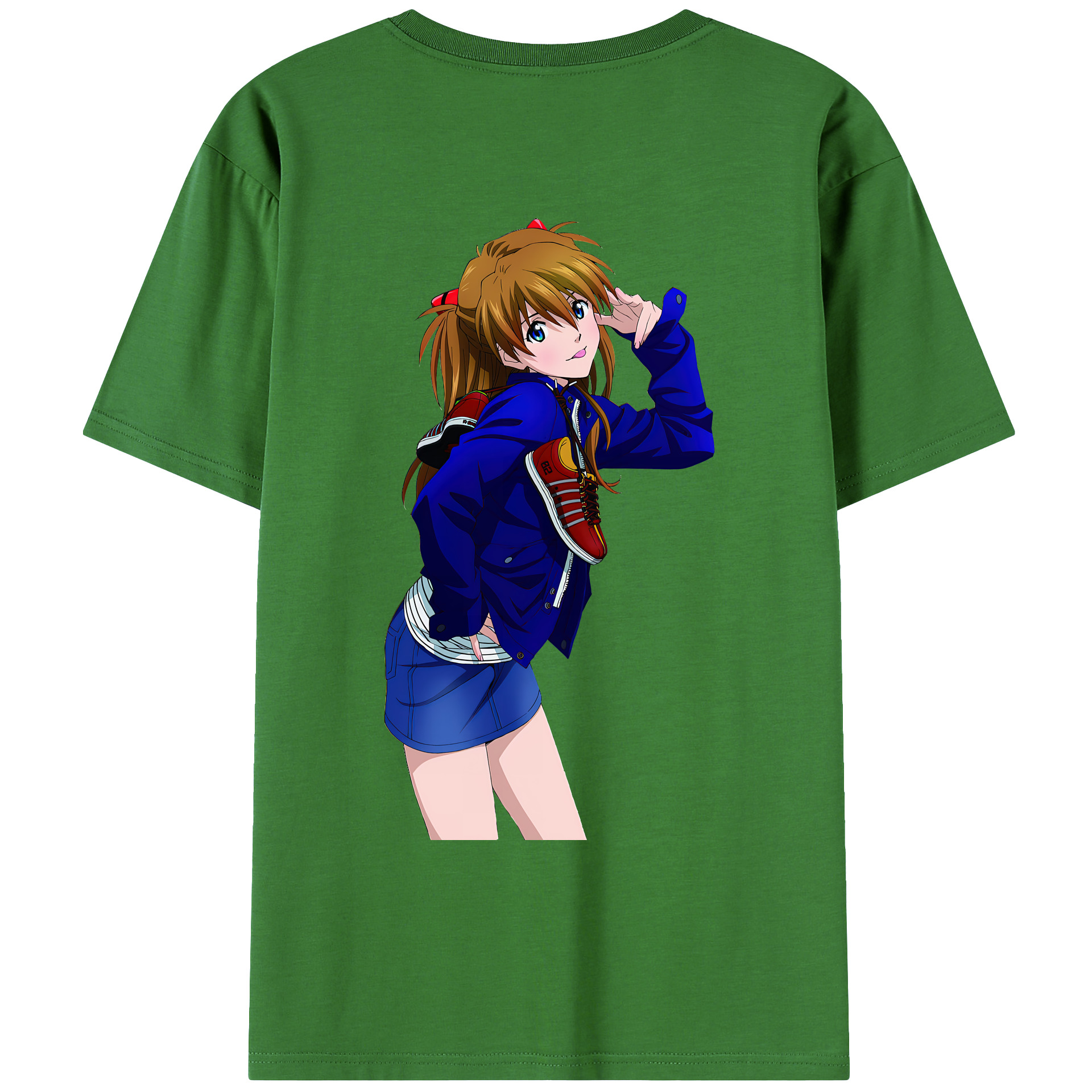 （画像用） EVA 新世紀エヴァンゲリオン レディース半袖Tシャツ(バックプリント)